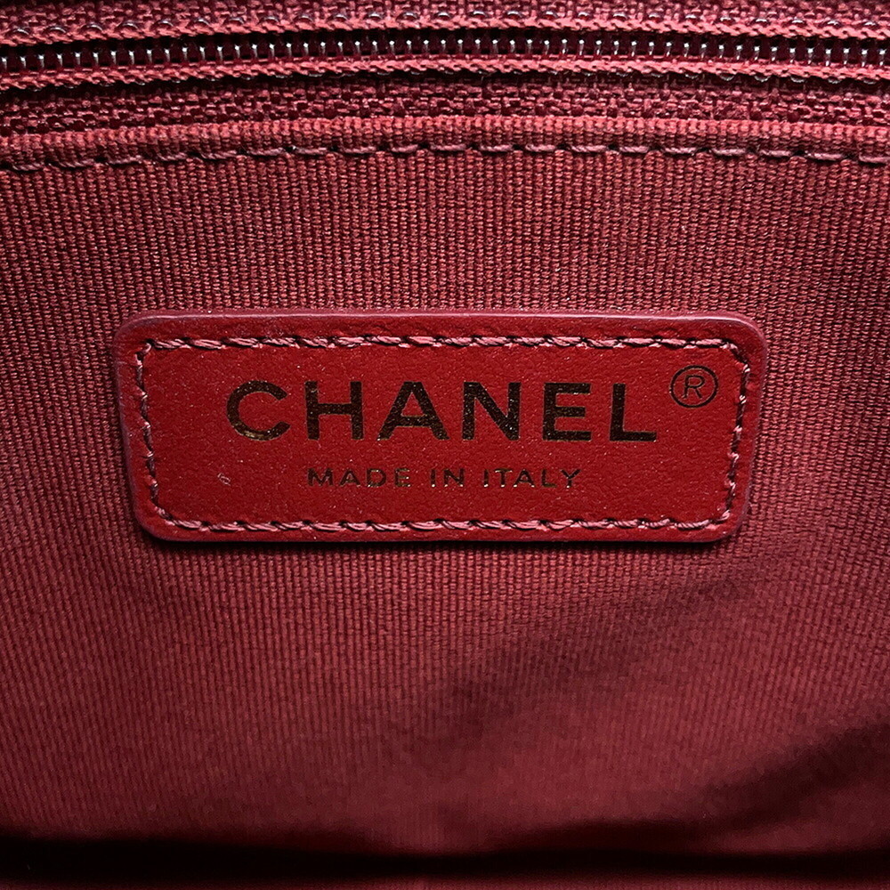 Chanel Chain Shoulder Bag Matelassé Coco Mark Lambskin AS2734 CHANEL Black Ha... - Picture 16 of 16